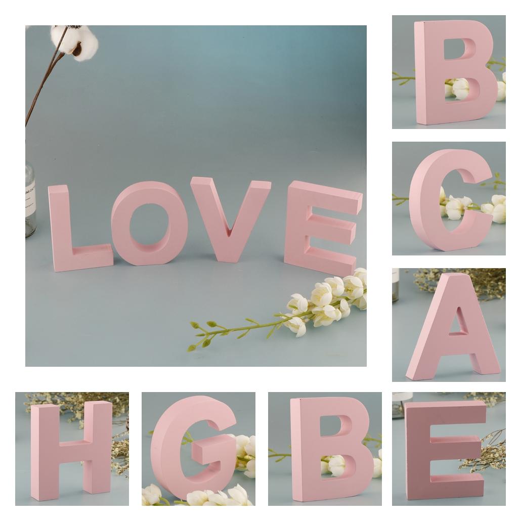 Event Z - Houten zwevende letters voor adressen en
