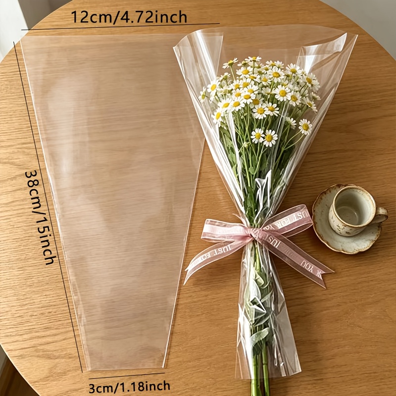 Event Party Shop - 52 stuks transparante plastic zakken voor