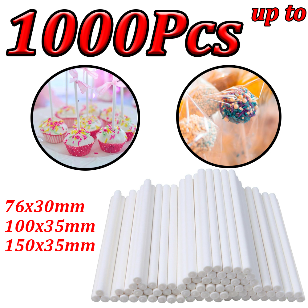 100-1000 stuks papieren lollys - Cotton Candy Cone recensie en prijs