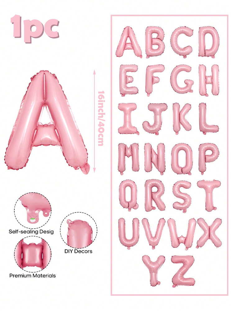 16-inch roze letterdecoratieba - Event Z recensie en prijs