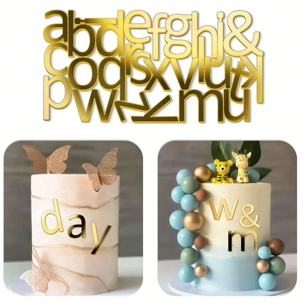 1set Gouden Spiegel Acryl A-Z  - Event Z recensie en prijs