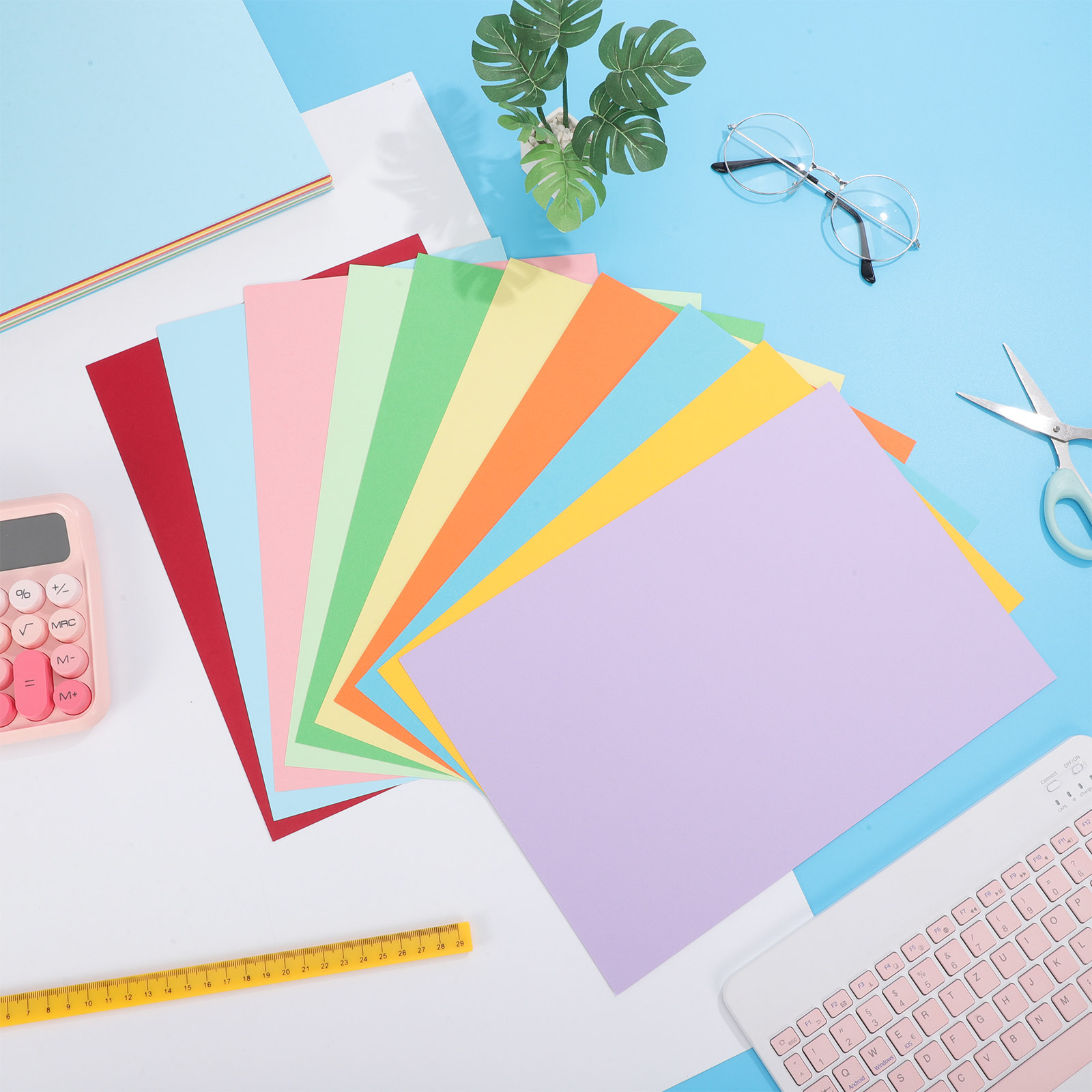 100 vellen geassorteerd gekleu - Papercraft Supply Invitation recensie en prijs