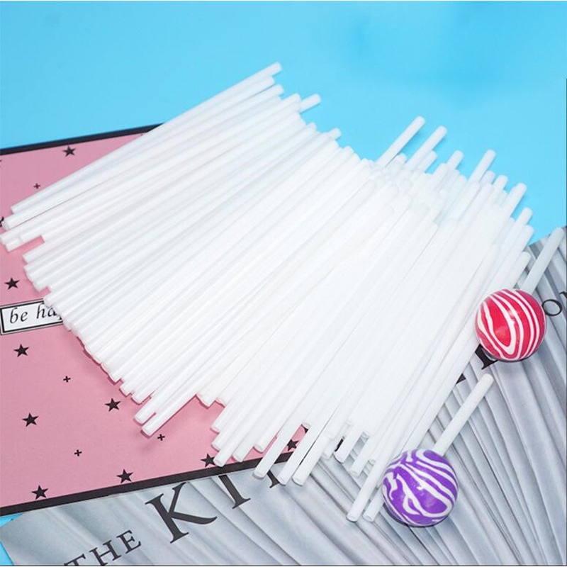 200 stks Plastic Lollipop Stok - Cotton Candy Cone recensie en prijs