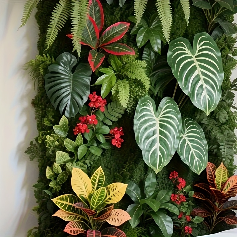 Buitenwandpaneel met groene pl - Flower Wall Panel recensie en prijs
